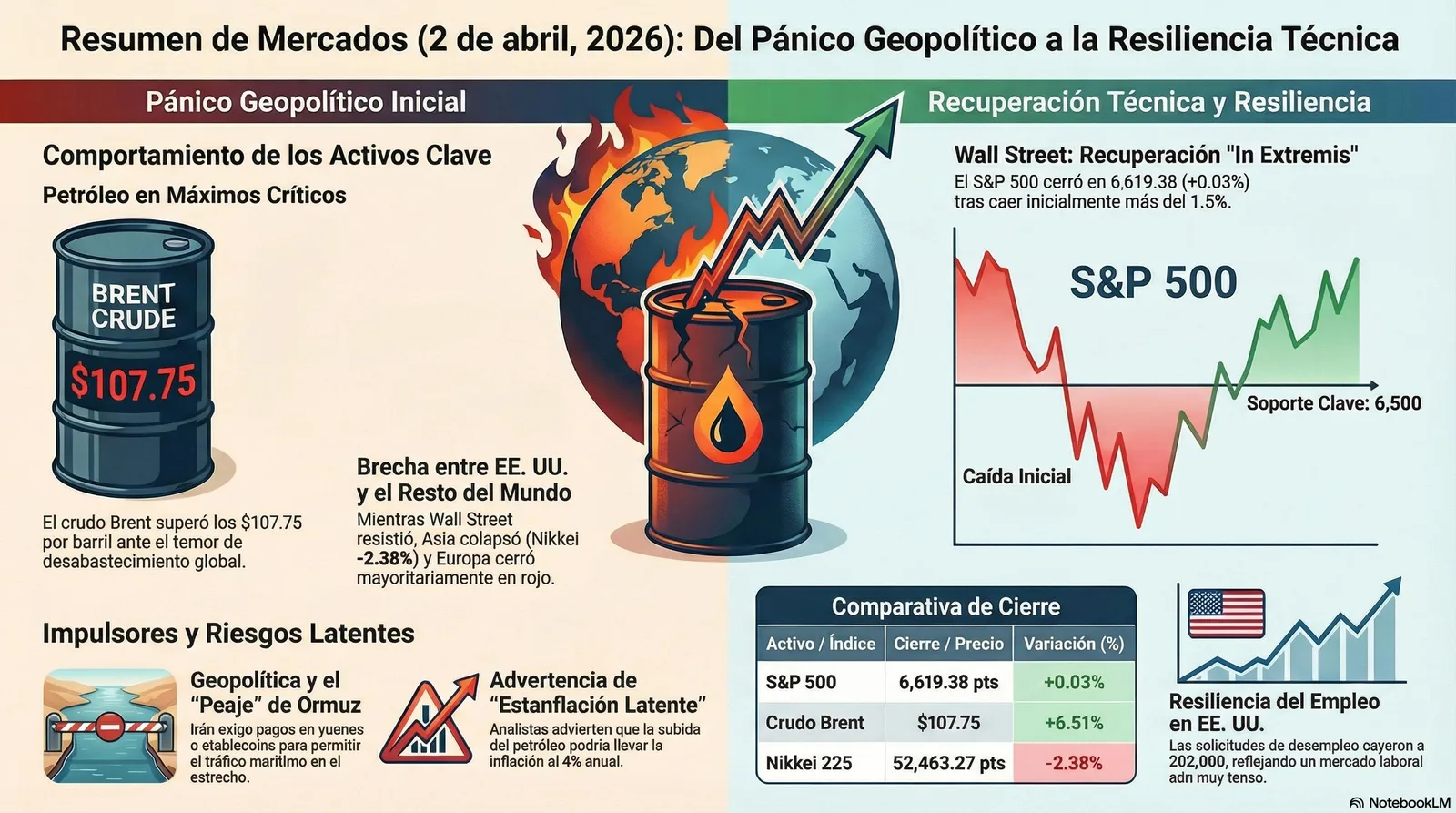 Cierre de Mercados – 02 abril 2026