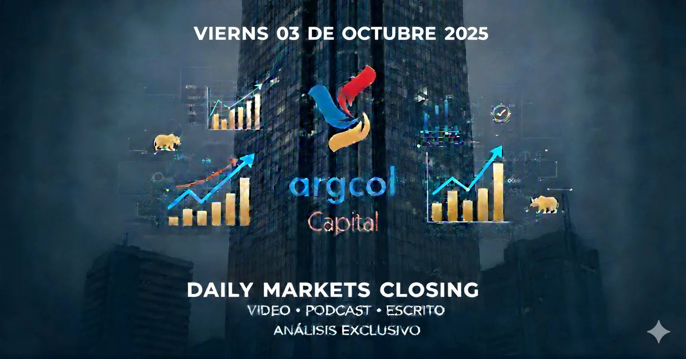 Cierre de Mercados – 03 octubre de 2025