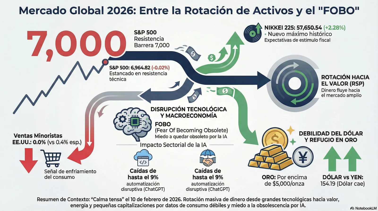 Cierre de Mercados – 10 febrero 2026