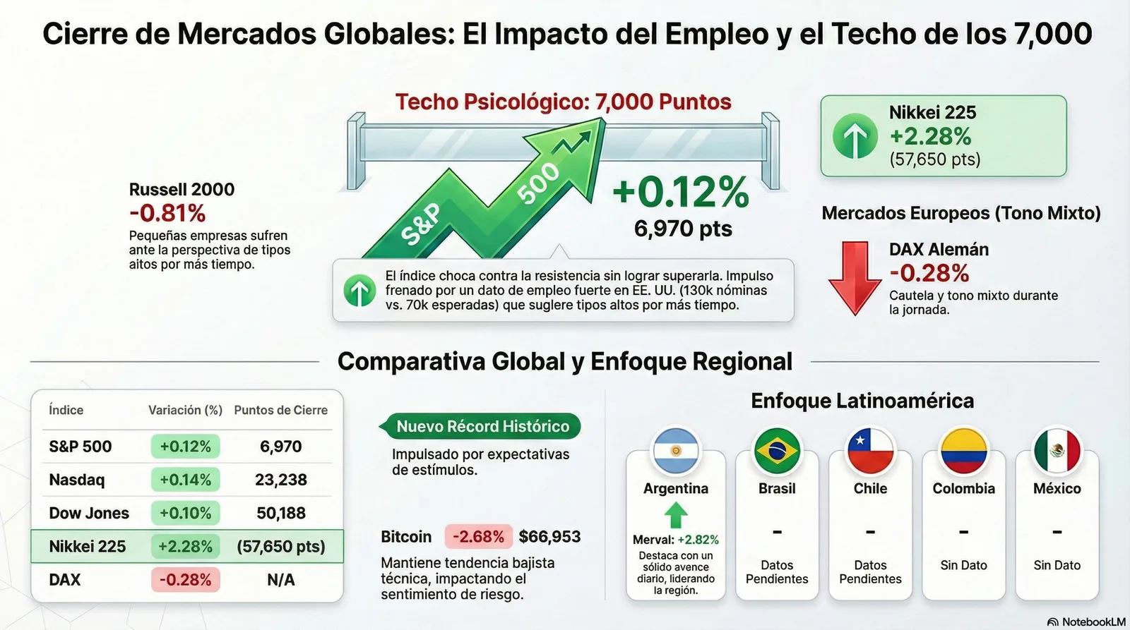 Cierre de Mercados – 11 febrero 2026