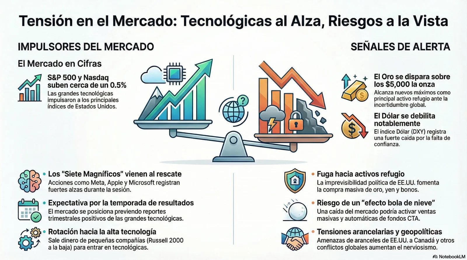 Cierre de Mercados – 26 enero 2026
