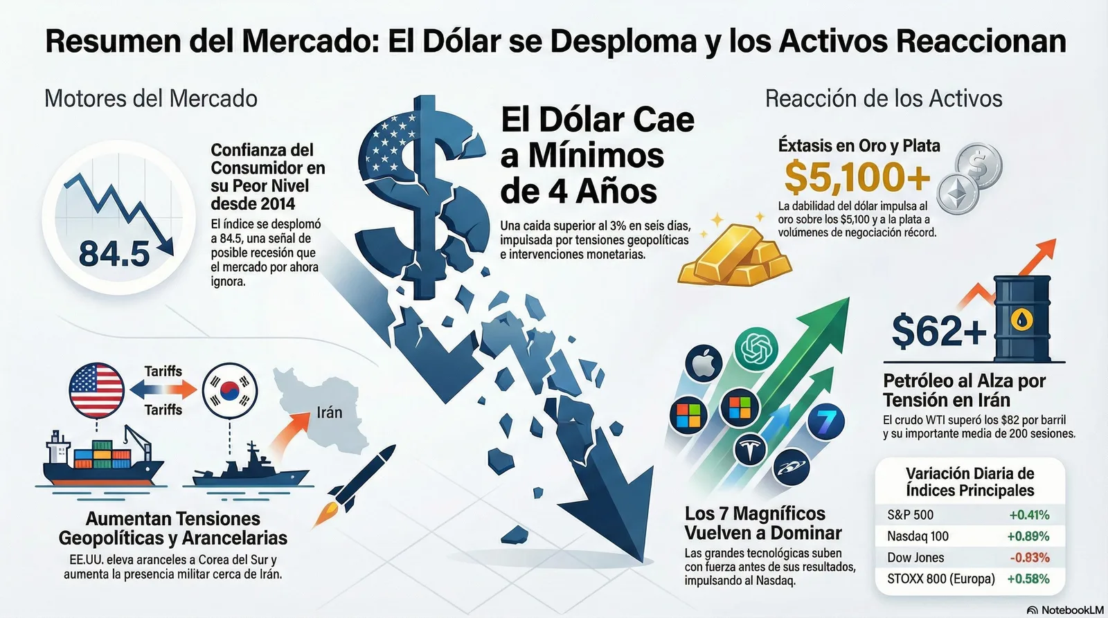 Cierre de Mercados – 27 enero 2026