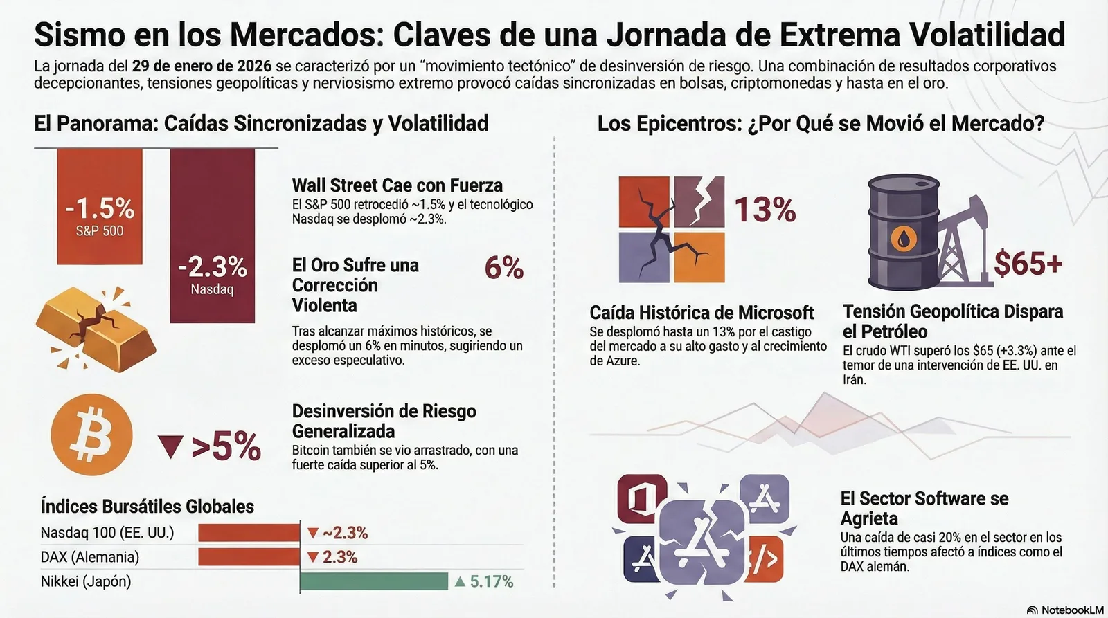 Cierre de Mercados – 29 enero 2026