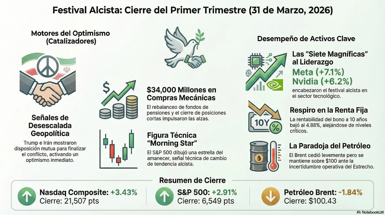 Cierre de Mercados – 31 marzo 2026