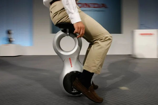 El monociclo eléctrico de Honda...