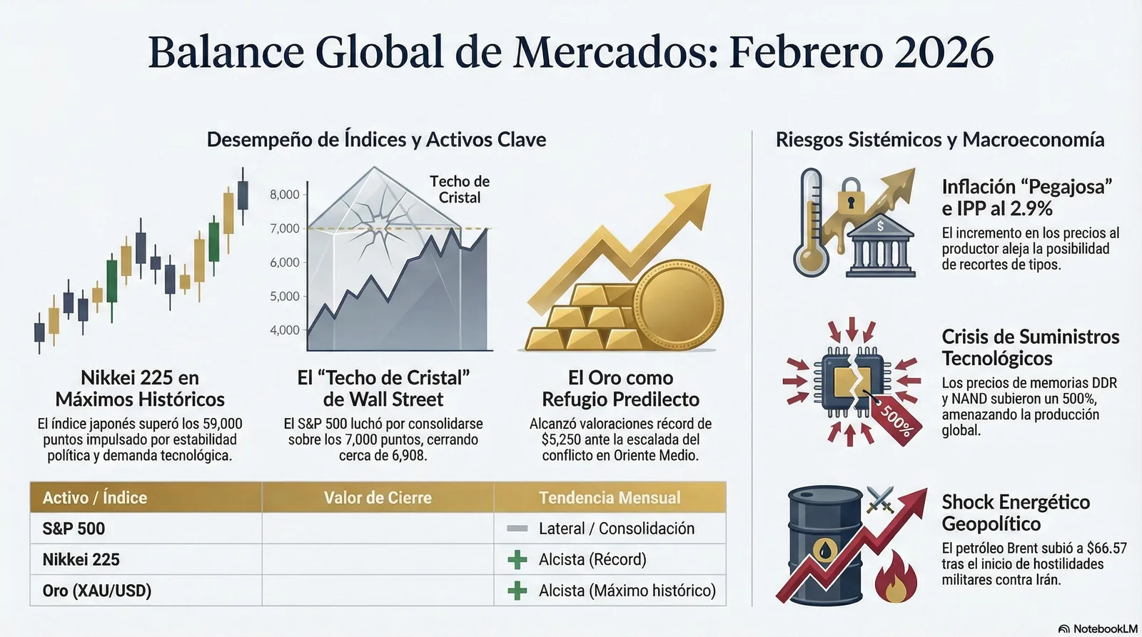 Informe Mensual de Mercados – febrero 2026