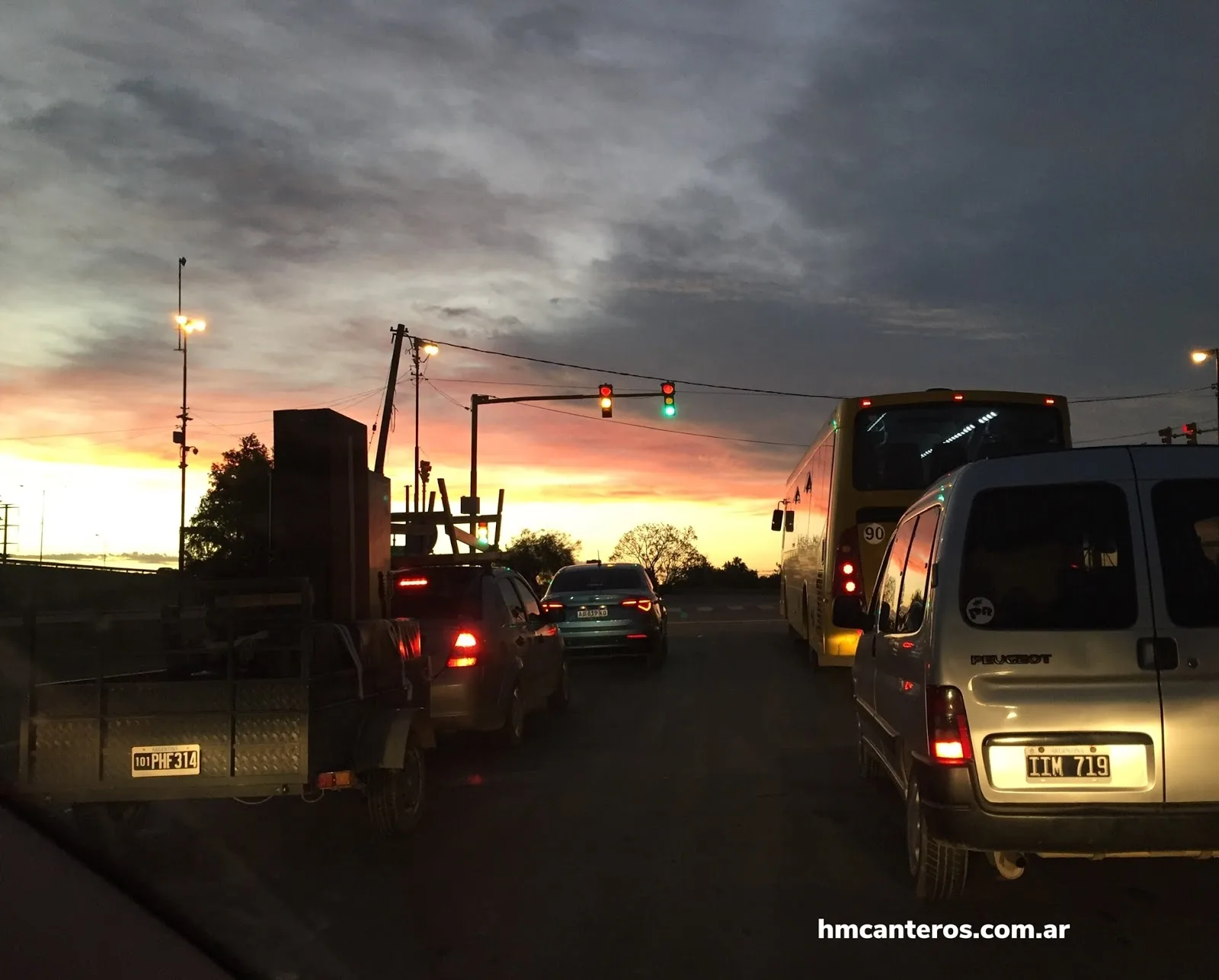 Inigualable atardecer