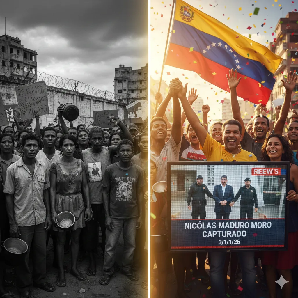 Luz en las Sombras: La Caída de Nicolás Maduro y el Amanecer de una Venezuela Libre