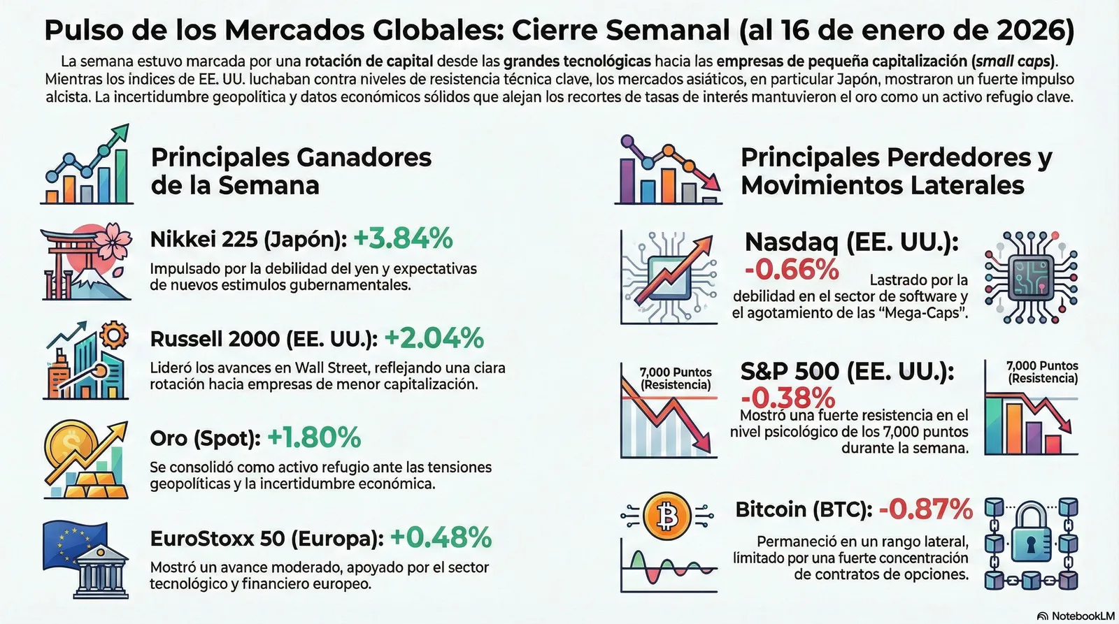 Resumen Semanal del Mercado (12/01/2026 al 16/01/2026)