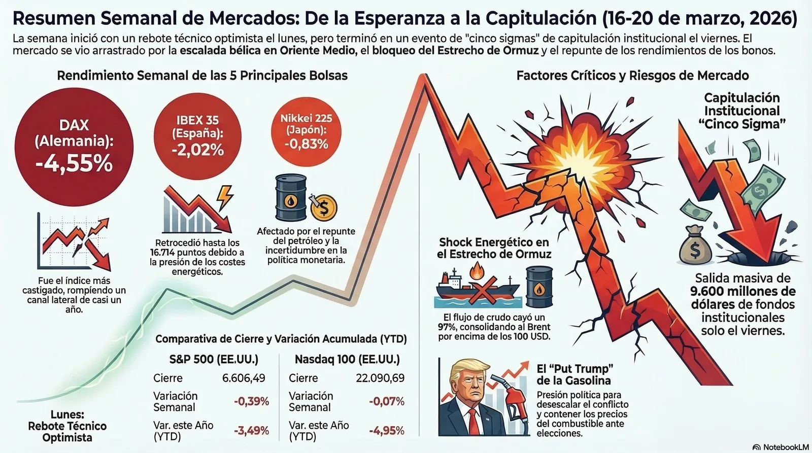 Resumen Semanal del Mercado (16/03/2026 al 20/03/2026).