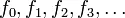 f_0,f_1,f_2,f_3,\dots