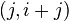 (j,i+j),